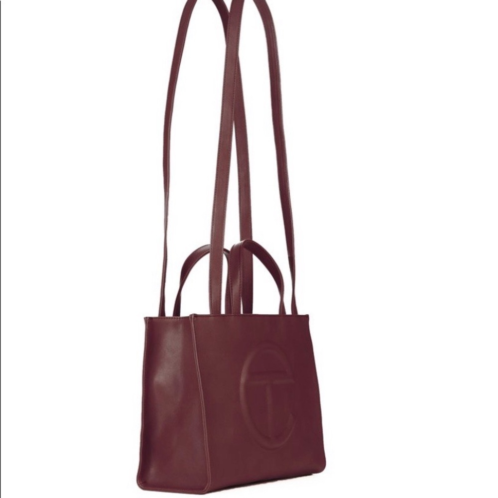 Telfar Oxblood Med Shooping Bag